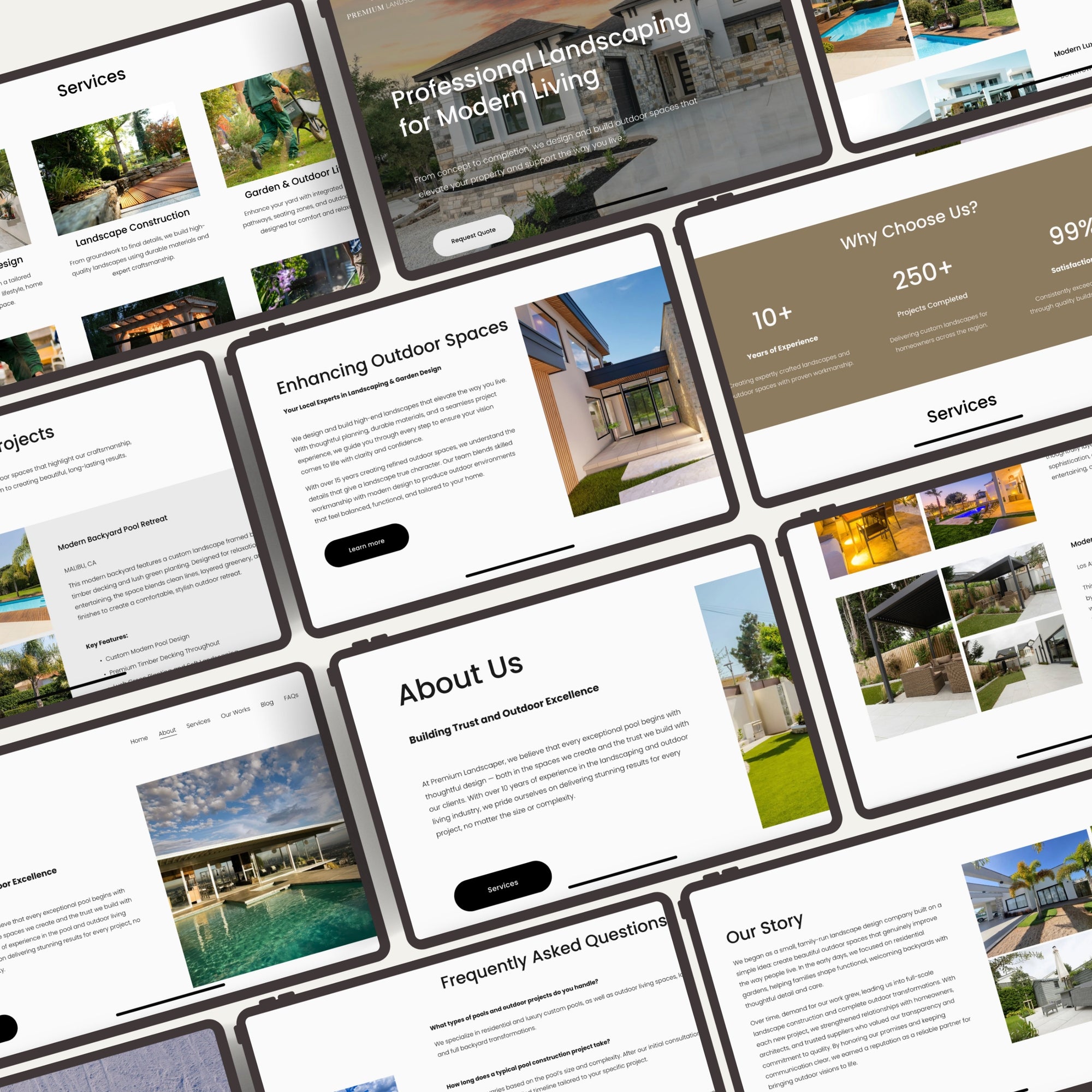 Landscaper Website Template