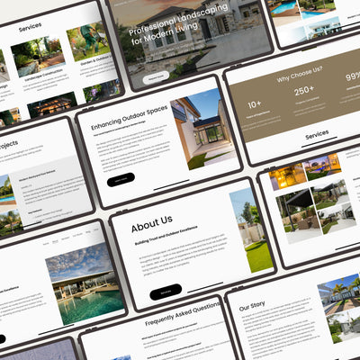 Landscaper Website Template