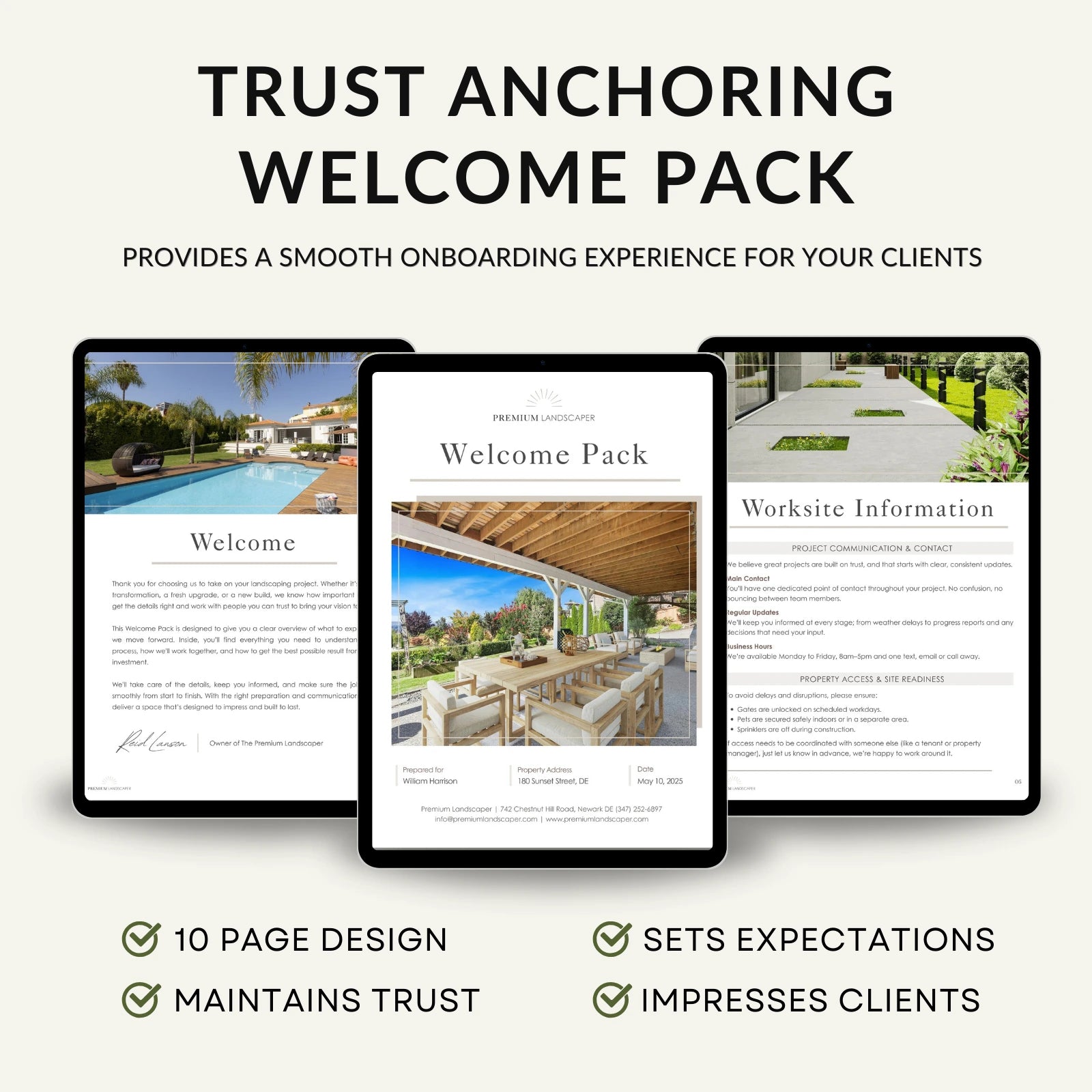Welcome Pack