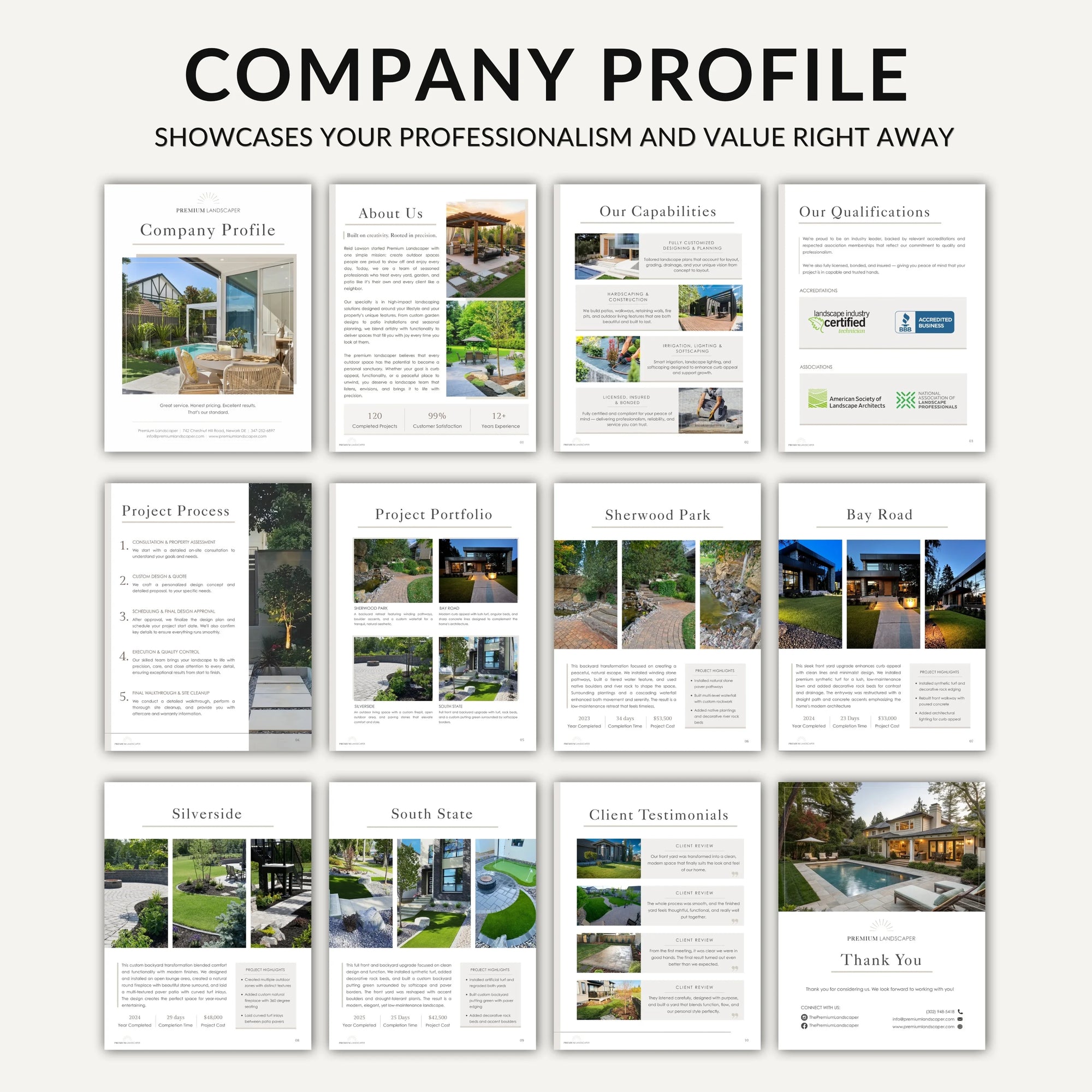 Landscaper Signature Bundle