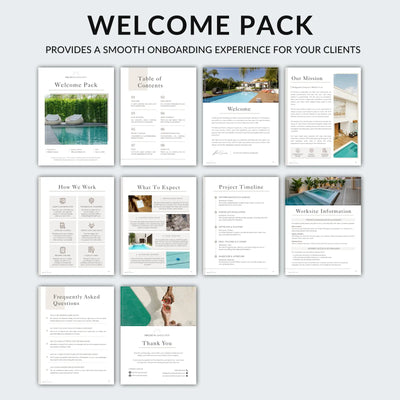Pool Builder Welcome Pack