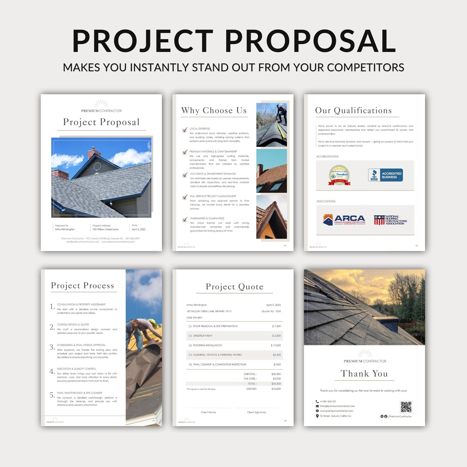 Residential Roofing Bundle