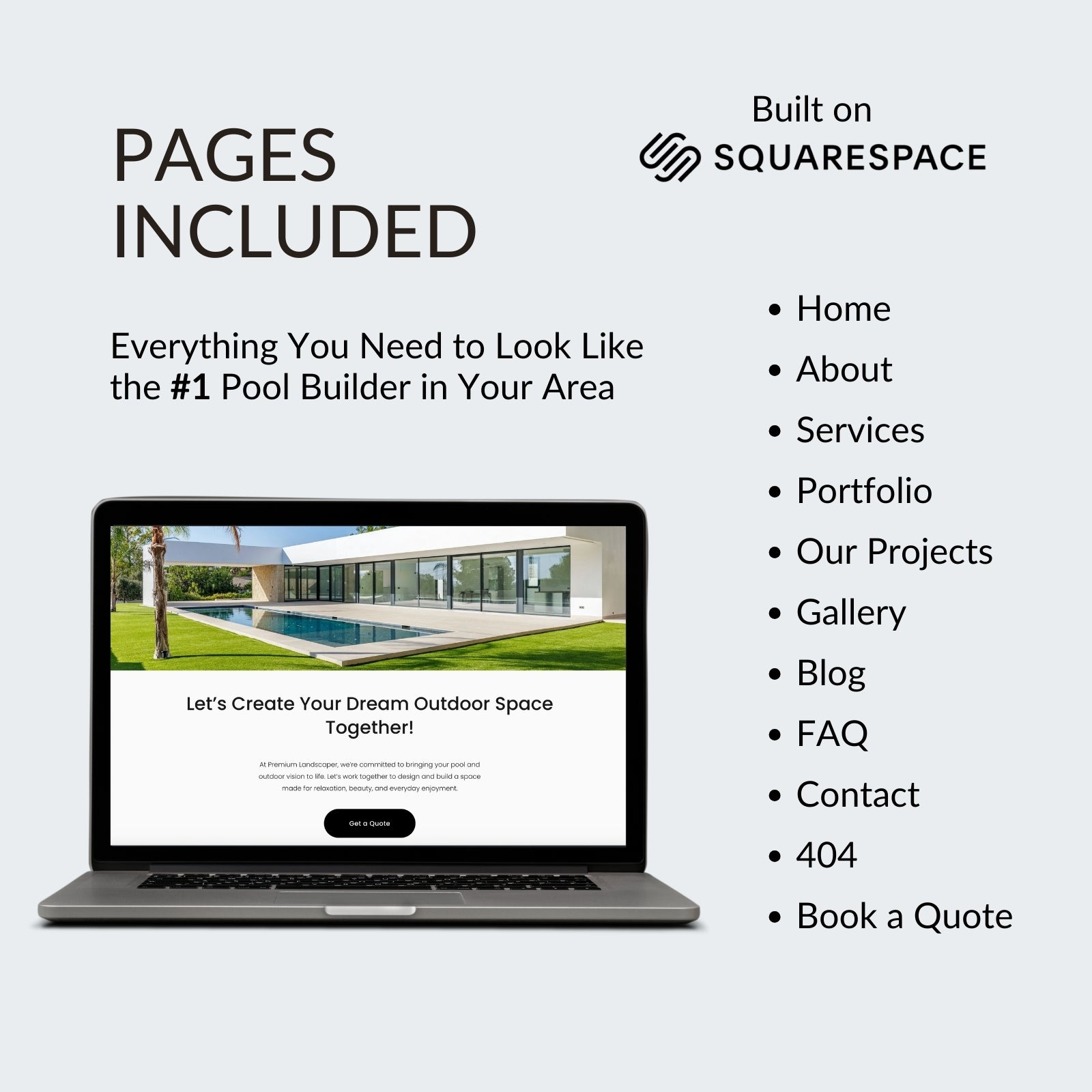 Pool Builder Website Bundle