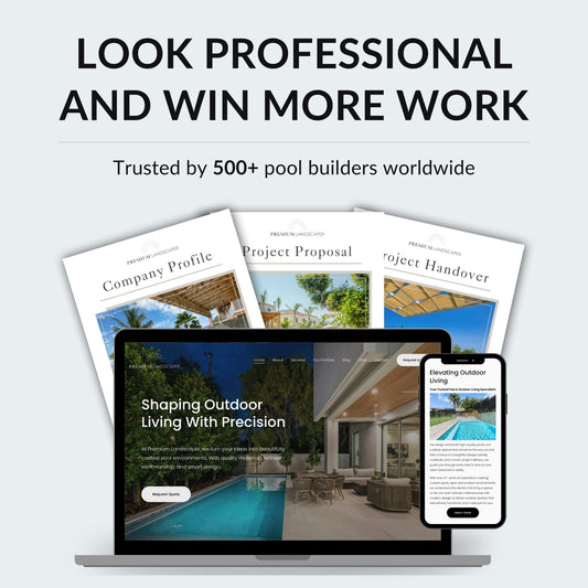 Pool Builder Website Bundle