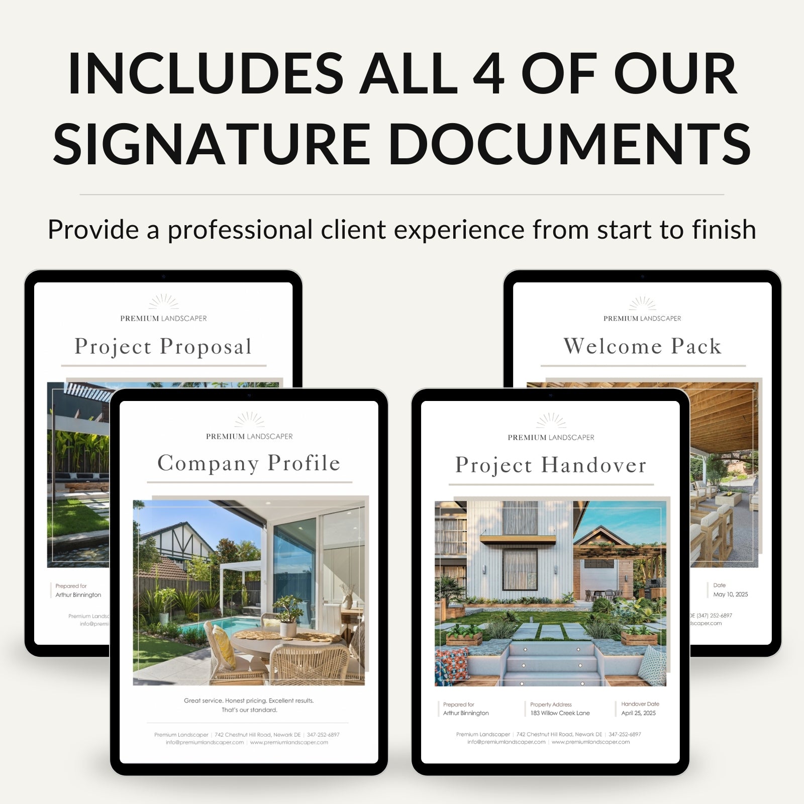 Landscaper Website Bundle